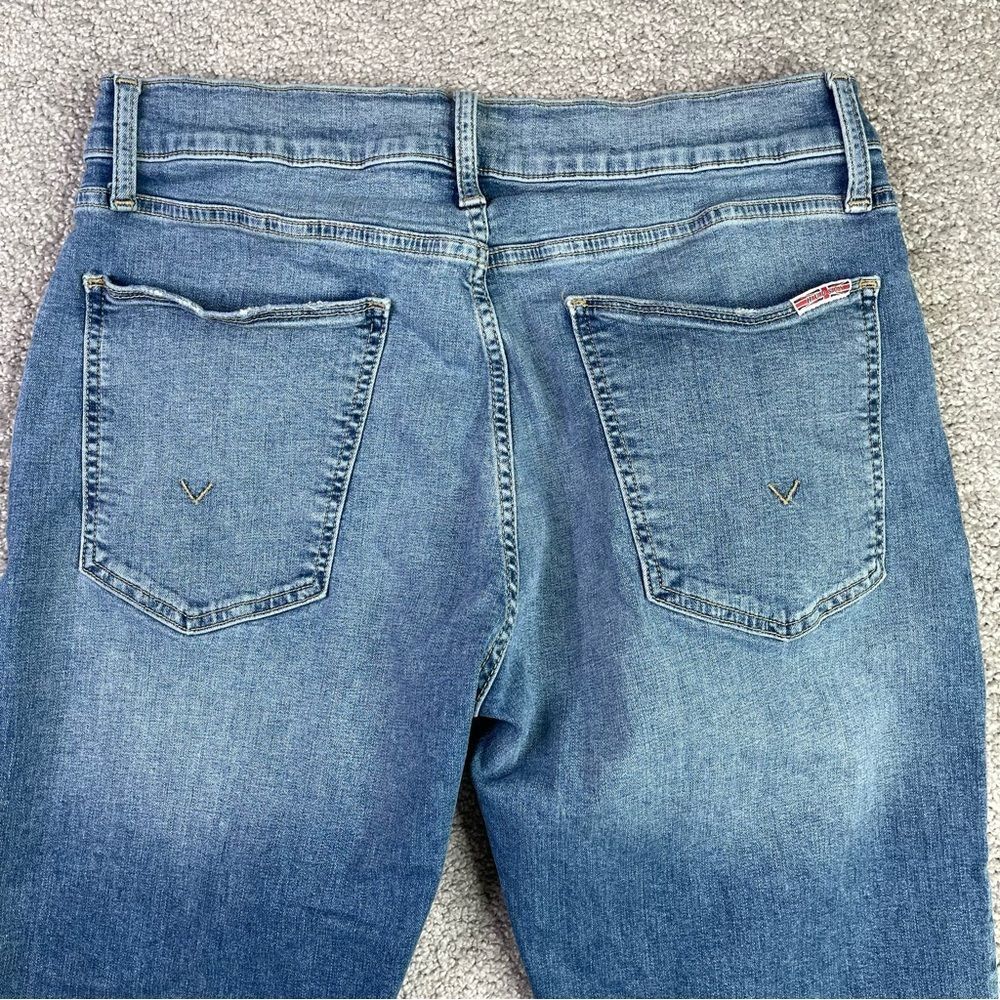 Hudson Blake Jeans Men’s 30X31 Blue Slim Straight Mid-Rise Medium Wash Denim - Picture 4 of 12